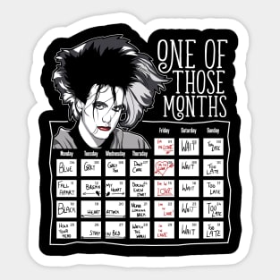 Friday I'm In Love - The Cure Sticker